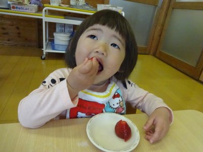 いちご美味しいな♪の写真
